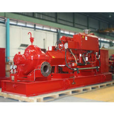 RUHRPUMPEN HD040317 Fire pumps with a horizontal split certified for fire-fighting systems