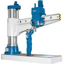 KNUTH R100 Radial drilling machine